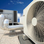 Lagerung von Klimageräten mit Sylomer, Sylomer, Dämpfung, Vibrationsdämpfung, Polyurethanelastomere, Klimatechnik